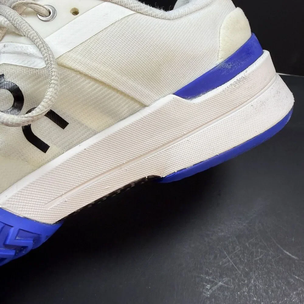 On The Roger Pro 2 Tennis Shoes Mens Size 13  White Blue On Cloud 3ME10300629